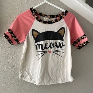 Cute 🐱 Lily Bleu short sleeve T